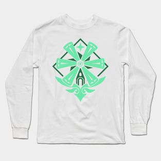 Genshin Impact Mondstadt Emblem Long Sleeve T-Shirt